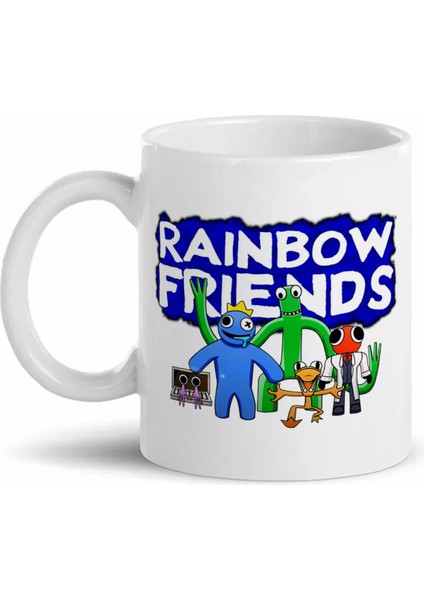 Rainbow Friends Baskılı Kupa Bardak Mr-01