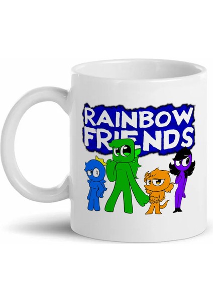 Rainbow Friends Baskılı Kupa Bardak Mr-03