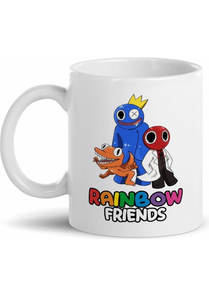 Rainbow Friends Baskılı Kupa Bardak Mr-07