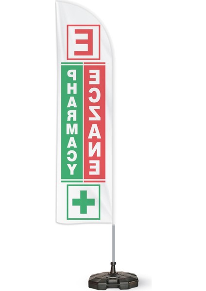 Eczane Pharmacy Yelken Bayrak 2'li Paket V2 modelleri