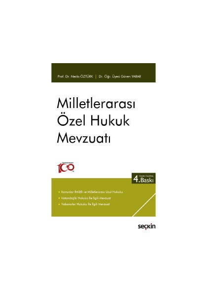 Milletlerarası Özel Hukuk Mevzuatı