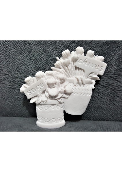 Saksıda Baharat Magnet Silikon Kalıp K-338 modelleri
