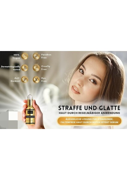 hmd Botox Effekt Serum Yaşlanma ve Kırışıklik Giderici Kolejen Dolgunlaştırıcı & Sıkılaştırıcı Serum
