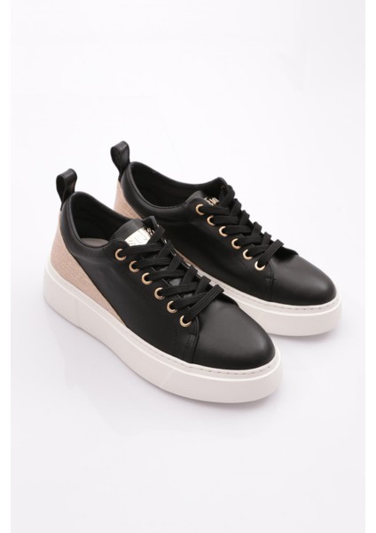 ES851 Kadin Kalin Taban Halhal Detayli Silver Taşli Sneakers Ayakkabi fiyatları