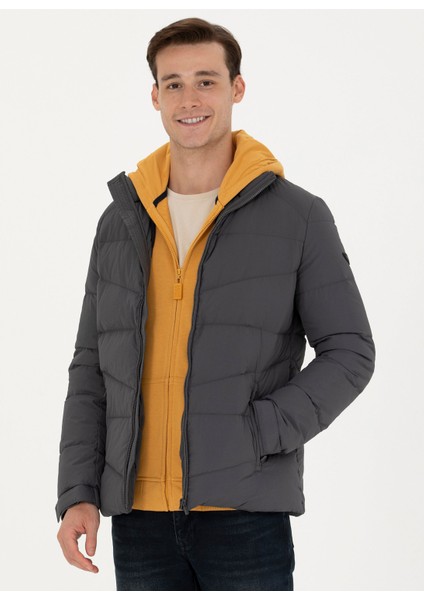 Antrasit Erkek Mont ALFRED23K