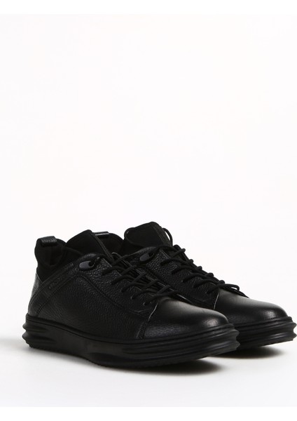 Deri + Tekstil Siyah Erkek Günlük Ayakkabı 13650C Mr Trendy Ayk fiyatları