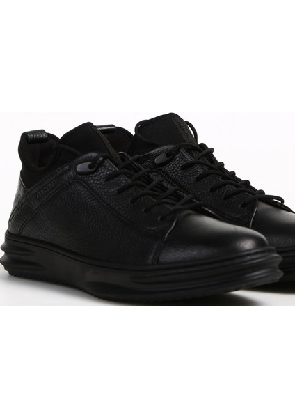 Deri + Tekstil Siyah Erkek Günlük Ayakkabı 13650C Mr Trendy Ayk indirimleri