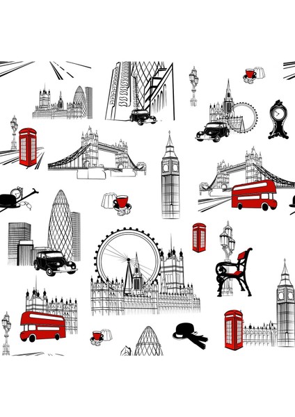 Mutfak Odası Londra Telefon Kulübesi Baskılı Zebra Perde fiyatları