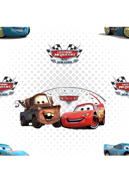 Çocuk Odası Şimşek Mquuen Arabalar Baskılı Zebra Perde fiyatları