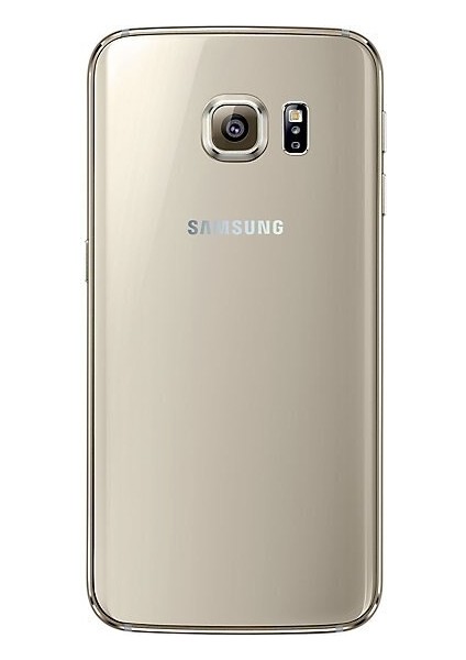 Samsung Galaxy S6 Edge Arka Batarya Pil Kapağı-Gold fiyatları