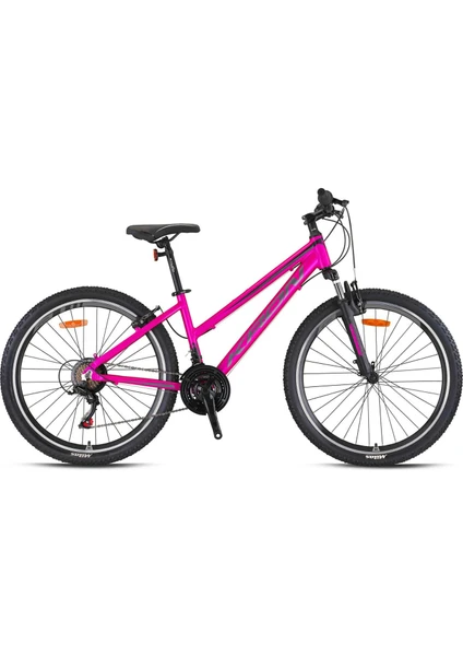 Xc 75 - 26" Mtb Lady - 15' - 21 Vites - V.b. - Mat Pembe-Siyah/füme