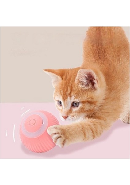 Akıllı Kedi Topu, Akıllı Kedi Oyuncağı, Akıllı Kedi Topu, Kendinden Hareketli Kedi Oyuncağı, Interaktif Kedi Köpek Oyuncağı, Şarj Edilebilir, Interaktif