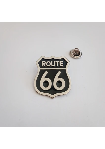 Yörük Tasarım Route 66 Krom Mineli Rozet