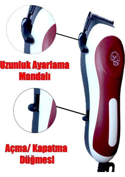 Kedi - Köpek Tıraş Makinesi Professional Tıraş Makinası