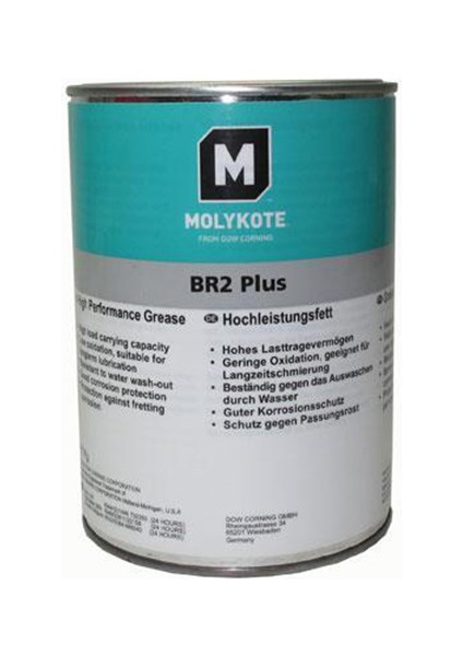 Br-2 Plus 1 kg Molibdenli Ep Siyah Gres Gres Yağı