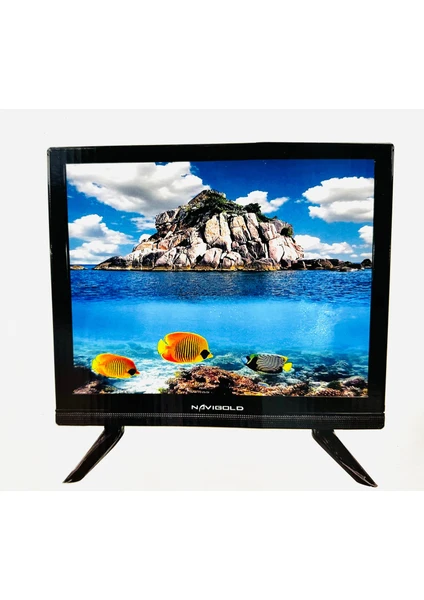 NG-1560 Kumandalı Hdmı-Vga-Rca-Usb Girişli 15'' Monitör 12 Volt Çıkışlı