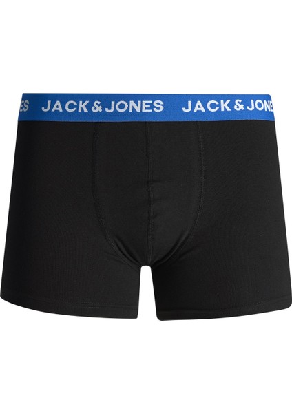 Jack & Jones Erkek Pamuklu Renkli Kemer Siyah Renk 5 Li Boxer 12142342