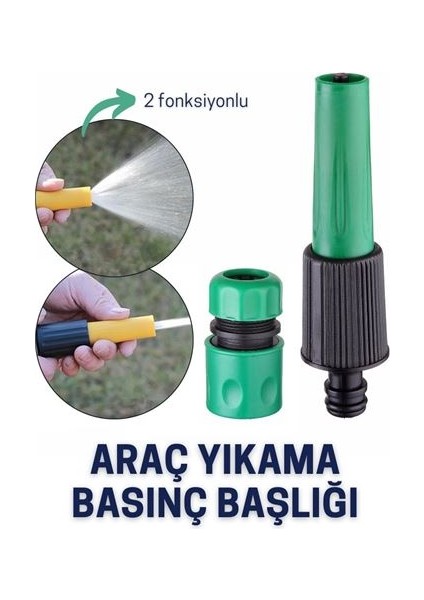 Transformacion Basınçlı Araç Yıkama Hortum Başlığı ve Adaptör Seti 429054