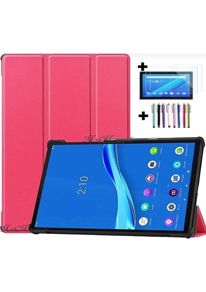 MTK Moveteck Honor Pad X9 11.5 Inç Tablet Kılıf Smart Akıllı Ince Pu Deri Kapaklı Kılıf + Ekran Koruyucu + Kalem 3in1 Zırh Set