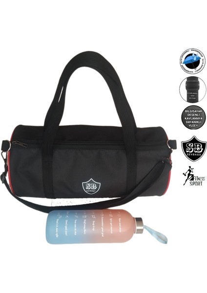 Silindir Omuz Askılı Fitness Spor Çantası Unisex fiyatları