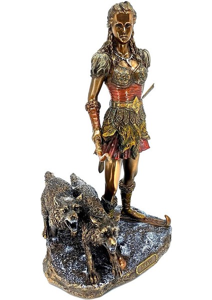 Iskandinav Mitolojisi Av Tanrıçası Skadi biblo