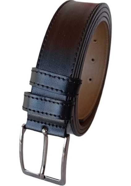 m Metal Tokalı Hakiki Deri Erkek Büyük Beden Pantolon Kemeri