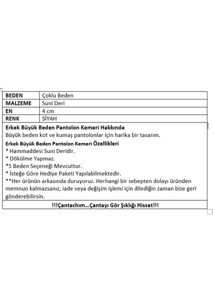 m Metal Tokalı Hakiki Deri Erkek Büyük Beden Pantolon Kemeri modelleri