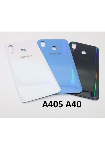 Samsung A405 A40 Arka Kapak Pil Batarya Kapağı A+Süperkalite (496510635) Sıyah