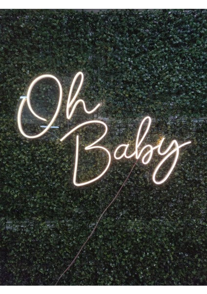 Oh Baby Neon LED TABELA(70X35CM)
