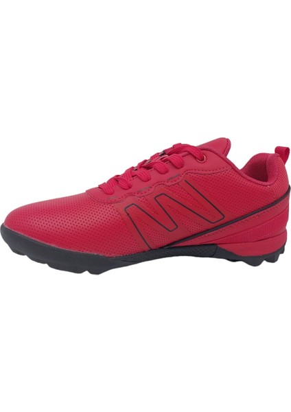 29112 Erkek Kırmızı Bağcıklı Halı Saha Futbol Ayakkabısı modelleri