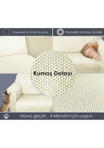 Lastikli Esnek Koltuk Kanepe Kılıfı Takımı Çekyat Örtüsü 3+3+1+1 fiyatları
