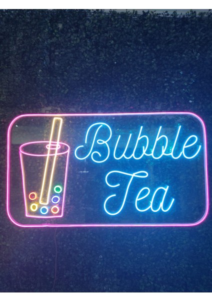 Bubble Tea Neon LED Tabela