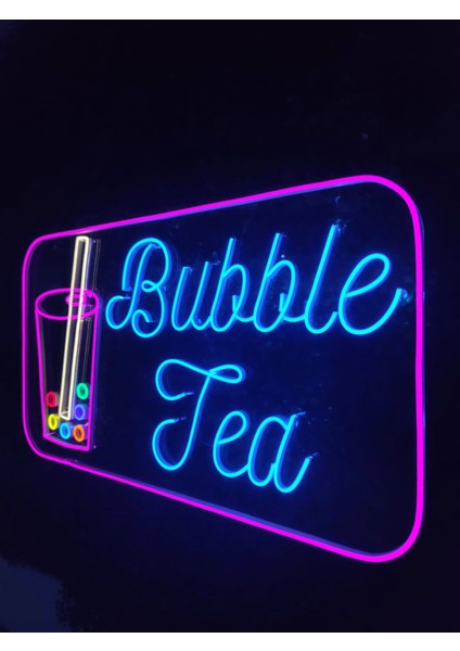 Bubble Tea Neon LED Tabela