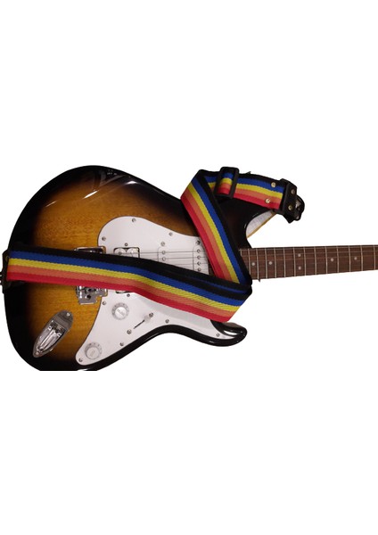 Gitar Askı Kayışı - Gökkuşağı