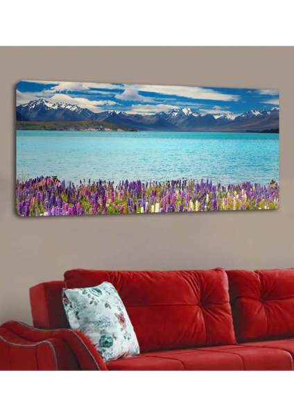 Lüks Kanvas Tablo Doğa Göl Manzara DR0137