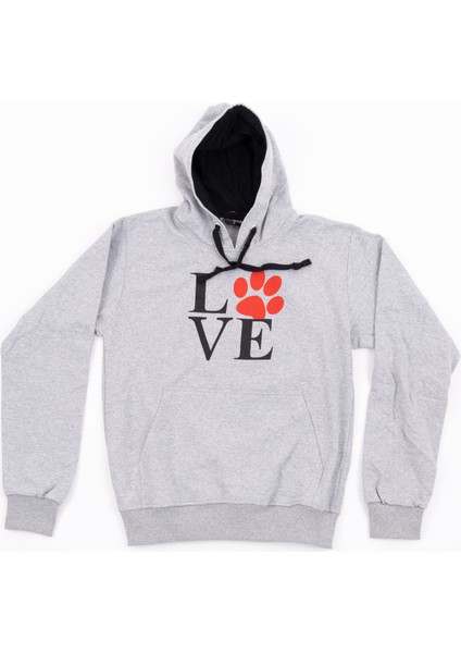 Love / Kapüşonlu Sweatshirt