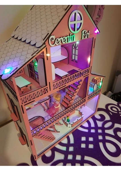 Ahşap Oyun Evi Işıklı Oyun Evi Bebek Oyun Evi Çocuk Oyun Evi fiyatları