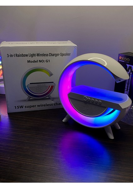 G Akıllı Işık Bluetooth Hoparlör Gökkuşağı fiyatları