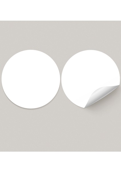 Genç Girişimci Yuvarlak Duvar Sticker 2,5 cm (210 Adet)