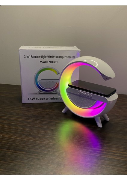 G Akıllı Işık Bluetooth Hoparlör Gökkuşağı