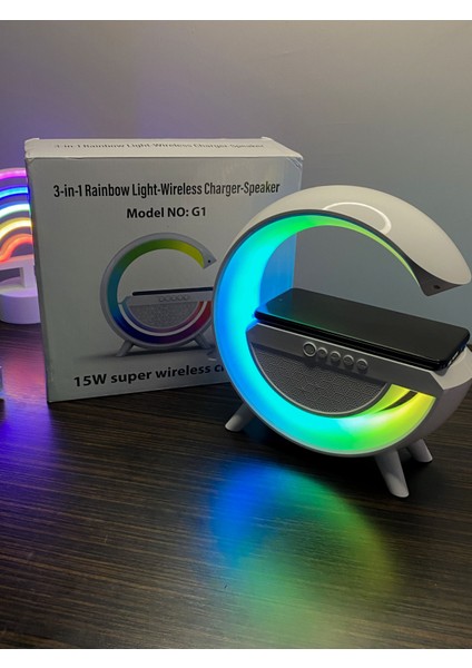 G Akıllı Işık Bluetooth Hoparlör Gökkuşağı indirimleri
