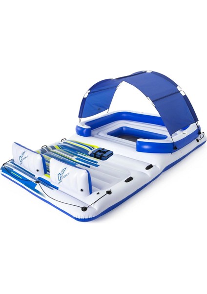 Süper Jumbo Ada Binici 6 Kişilik 389X 274 cm - Mavi Su Dünyası