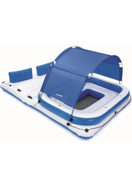 Süper Jumbo Ada Binici 6 Kişilik 389X 274 cm - Mavi Su Dünyası