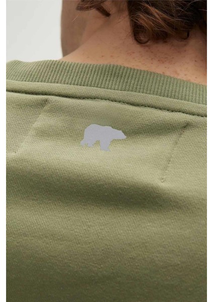 Reflect Bear Crewneck Erkek Sweatshirt 23.02.12.021THYME