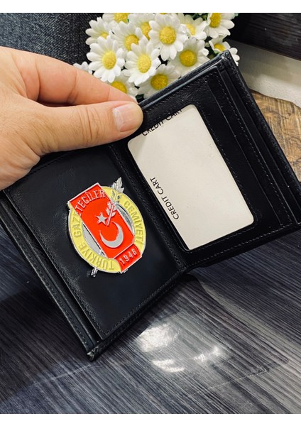Gazeteciler Cemiyeti Rozetli Cüzdan
