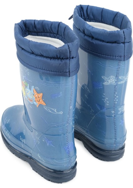 Kışlık Erkek Çocuk Yağmur Çizmesi modelleri