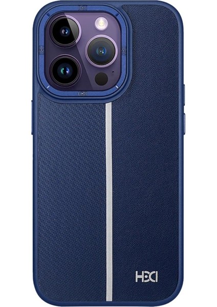 Apple iPhone 13 Pro Max Kılıf Line Pu Deri Lizbon Kapak