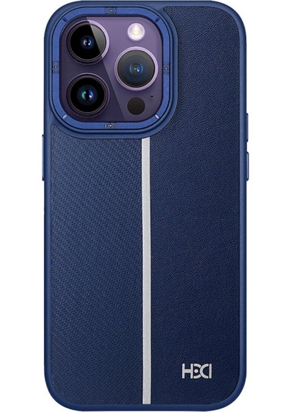 Apple iPhone 13 Pro Max Kılıf Line Pu Deri Lizbon Kapak