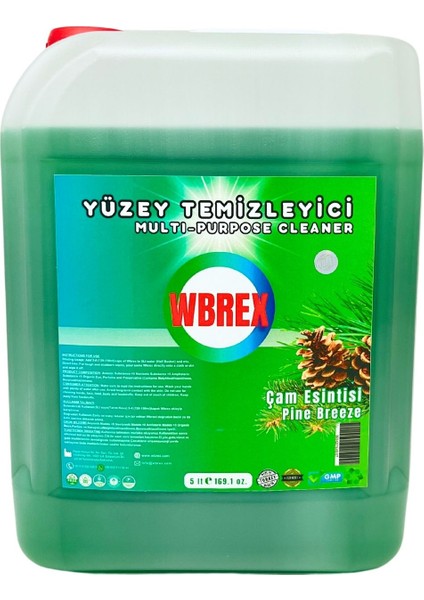 Çok Amaçlı Yüzey Temizleyici-Çam Esintisi-5 Lt*4