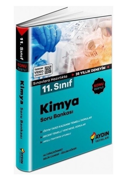 11. Sınıf Kimya Konu Özetli Soru Bankası